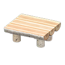 Log Dining Table Animal Crossing New Horizons | ACNH Critter - ACNHMALL