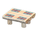 White birch x Geometric print
