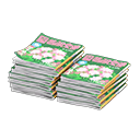 Stacked Magazines Animal Crossing New Horizons | ACNH Critter - ACNHMALL