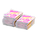 Stacked Magazines Animal Crossing New Horizons | ACNH Critter - ACNHMALL