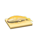 Carp On A Cutting Board Animal Crossing New Horizons | ACNH Critter - ACNHMALL