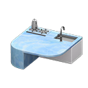 Marble Kitchen Island in Animal Crossing New Horizons - ACNHMALL
