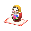 Matryoshka Animal Crossing New Horizons | ACNH Critter - ACNHMALL