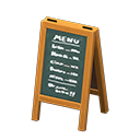 Menu Chalkboard