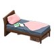 Dark wood x Pink