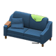 Navy blue x Light green