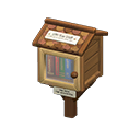 Tiny Library Animal Crossing New Horizons | ACNH Critter - ACNHMALL
