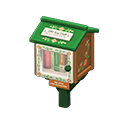 Tiny Library Animal Crossing New Horizons | ACNH Critter - ACNHMALL