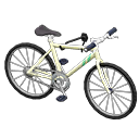 Mounted Mountain Bike