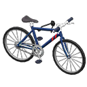 Mounted Mountain Bike