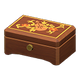 Dark wood x Musical instrument