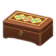 Dark wood x Geometric patterns
