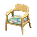 Nordic Chair Animal Crossing New Horizons | ACNH Critter - ACNHMALL