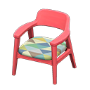 Nordic Chair Animal Crossing New Horizons | ACNH Critter - ACNHMALL