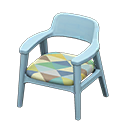 Nordic Chair Animal Crossing New Horizons | ACNH Critter - ACNHMALL