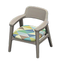 Nordic Chair Animal Crossing New Horizons | ACNH Critter - ACNHMALL