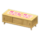 Light wood x Flowers