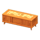 Natural wood x Orange