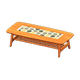 Natural wood x Dots