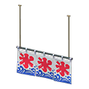 Horizontal Split Curtains Animal Crossing New Horizons | ACNH Items - ACNHMALL