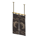 Vertical Split Curtains Animal Crossing New Horizons | ACNH Items - ACNHMALL