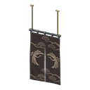 Vertical Split Curtains Animal Crossing New Horizons | ACNH Items - ACNHMALL