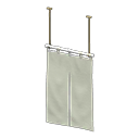 Vertical Split Curtains Animal Crossing New Horizons | ACNH Items - ACNHMALL