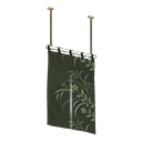 Vertical Split Curtains Animal Crossing New Horizons | ACNH Items - ACNHMALL