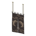 Vertical Split Curtains Animal Crossing New Horizons | ACNH Items - ACNHMALL