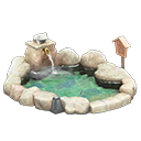 Outdoor Bath Animal Crossing New Horizons | ACNH Critter - ACNHMALL