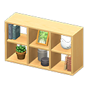 Open Wooden Shelves Animal Crossing New Horizons | ACNH Critter - ACNHMALL