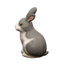 Bunny Garden Decoration Animal Crossing New Horizons | ACNH Critter - ACNHMALL