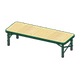 Green x Light wood Green x Light wood