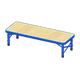 Blue x Light wood Blue x Light wood