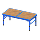 Blue x Dark wood Blue x Dark wood