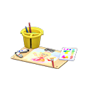 Painting Set Animal Crossing New Horizons | ACNH Critter - ACNHMALL