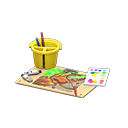 Painting Set Animal Crossing New Horizons | ACNH Critter - ACNHMALL