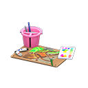 Painting Set Animal Crossing New Horizons | ACNH Critter - ACNHMALL