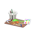 Painting Set Animal Crossing New Horizons | ACNH Critter - ACNHMALL