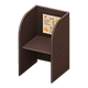 Dark brown x Café menu