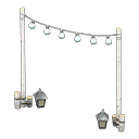 Plain Party-Lights Arch Animal Crossing New Horizons | ACNH Critter - ACNHMALL
