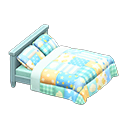 Patchwork Bed Animal Crossing New Horizons | ACNH Critter - ACNHMALL