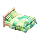 Patchwork Bed Animal Crossing New Horizons | ACNH Critter - ACNHMALL