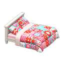 Patchwork Bed Animal Crossing New Horizons | ACNH Critter - ACNHMALL