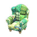 Patchwork Chair Animal Crossing New Horizons | ACNH Critter - ACNHMALL