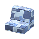 Patchwork Sofa Chair Animal Crossing New Horizons | ACNH Critter - ACNHMALL