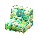 Patchwork Sofa Chair Animal Crossing New Horizons | ACNH Critter - ACNHMALL