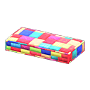 Patchwork Low Table Animal Crossing New Horizons | ACNH Critter - ACNHMALL