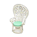 Peacock Chair Animal Crossing New Horizons | ACNH Critter - ACNHMALL