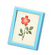 Blue x Pressed flower Blue x Pressed flower